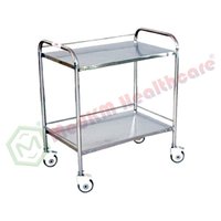 Two Shelves Instrument Trolley