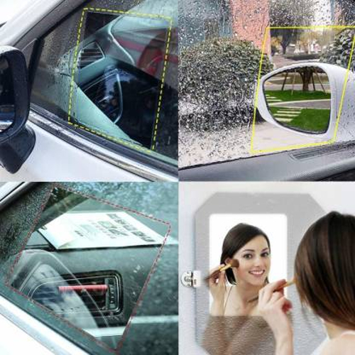 Waterproof Anti Fog Car Side Window Rear View Glass