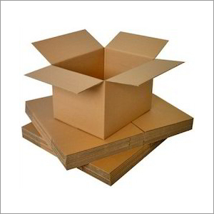 Brown Corrugated Box - Customize Size, Rectangular & Square Shapes | Brown Color, Versatile Material for Various Packaging Needs
