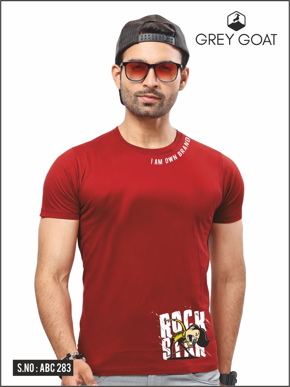 Mens Round Neck T-shirts