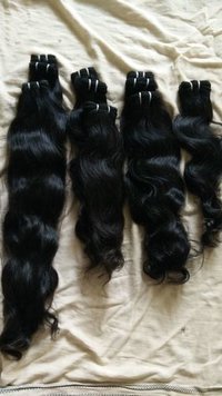 Natural Black And Natural Brown Human Hair Extension