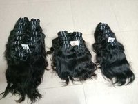 Natural Black And Natural Brown Raw Indian Hair Extensions Wholesale