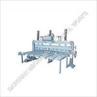 Pneumatic Flat Clipping Machine - Mild Steel, 8x4 Table Size, Green Color | Semi-automatic, Low Energy Consumption, High Efficiency, Low Noise, High Torque