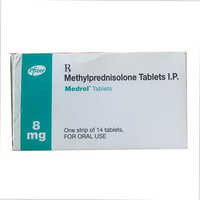 8mg Methylprednisolone Tablets IP