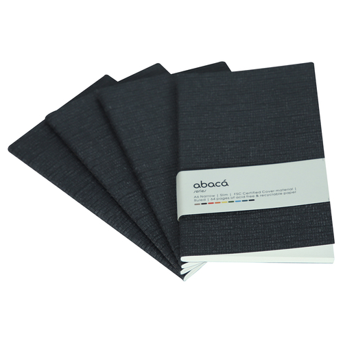 Comma Abaca - A6 Size - Soft Bound Pocket Notebook