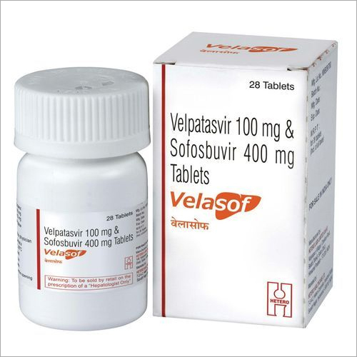 Velpatasvir 100mg and Sofosbuvir 400mg Tablets
