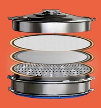 DYS-800-3 Customizable Curry Powder Salt Grain Processing 3 Decks Electric Rotary Vibrating Sieve