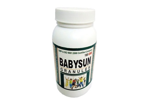 Ayurvedic Herbal medicine for keeping baby happy and healthy - Ayursun Babysun Granules
