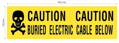 Caution Tape Premium Quality 60 Micron