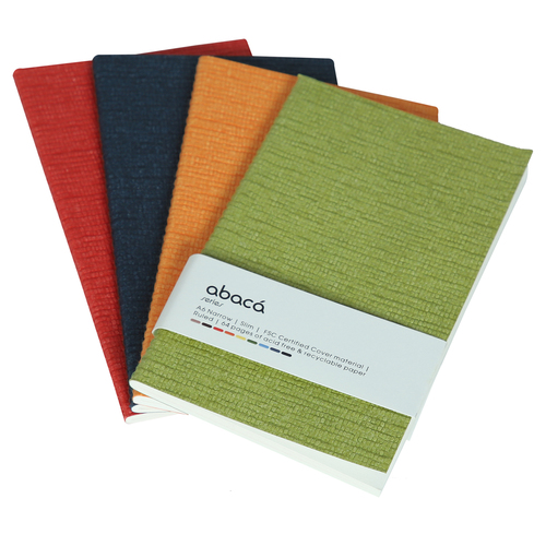 Comma Abaca - A6 Size - Soft Bound Pocket Notebook