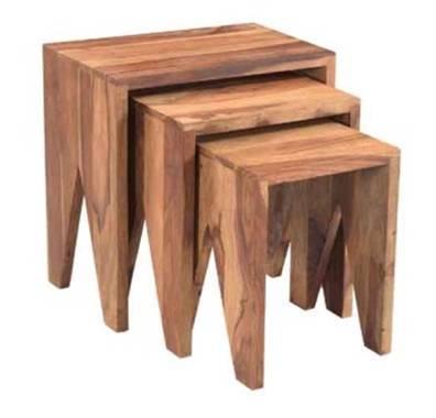 Plain Wooden Stool