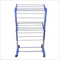 SS Pipe 2 Layer Cloth Drying Stand