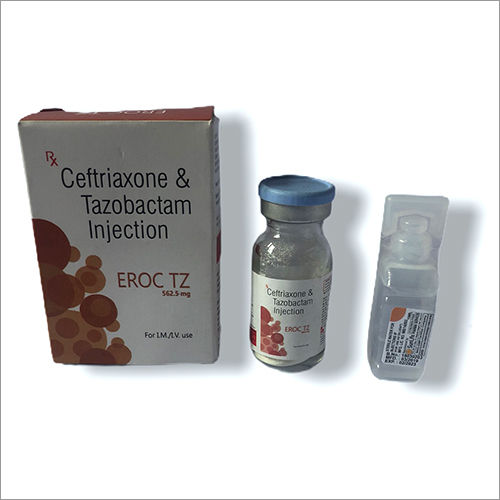 562.5 Mg Ceftriaxone And Tazobactam Injection Dry Place