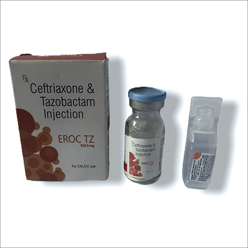 562.5 mg Ceftriaxone And Tazobactam Injection