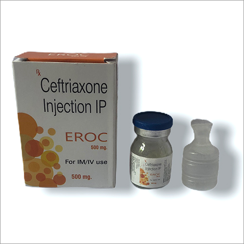 500 mg Ceftriaxone Injection IP