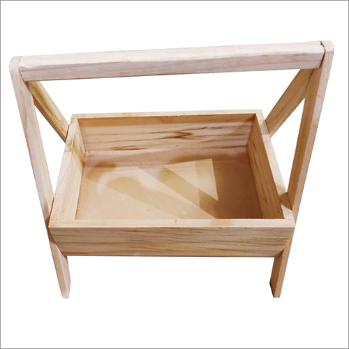 Wooden Kitchen Basket