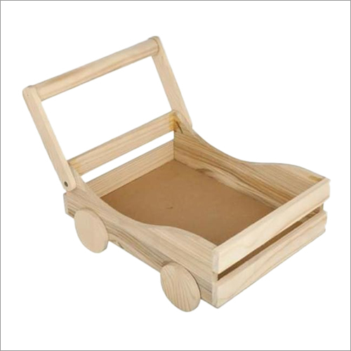 Wooden Decorative Cart Tray