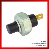 Automobile Oil Pressure Switch - Metal, Standard Size | Corrosion-resistant, Polished Surface, Available In Silver And Black Colors, Warranty Included