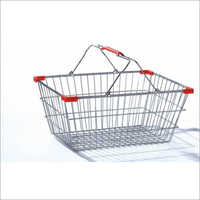 Stainless Steel Shopping Basket