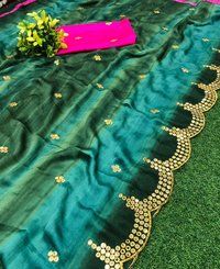 Pure Chiffon Silk Saree