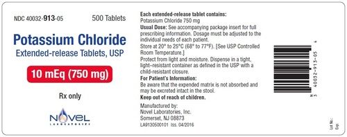 Potassium Chloride Extended-Release Tablets