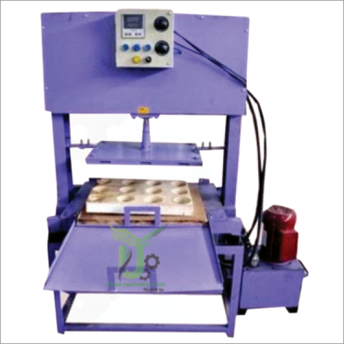 Hydraulic Scrubber Packing Machine - Color: Blue