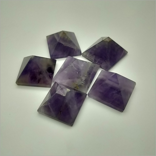 Natural Amethyst Pyramid For Healing And Reiki Crystals