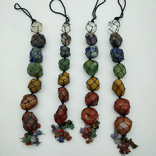 7 Chakra Car Hangings For Decoration