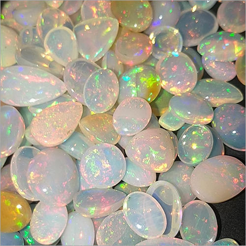 Trendy Natural Ethiopian Multi Fire Opal Multi Shape Stones