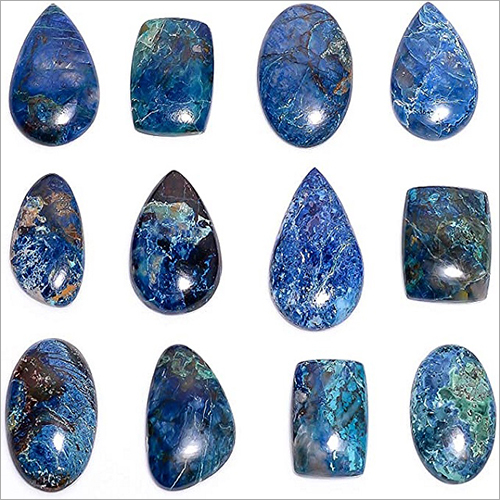 Natural Shattuckite Gemstone Cabochon