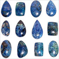 Natural Shattuckite Gemstone Cabochon