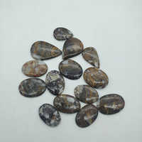 Natural Smooth Coffee Jasper Cabochons In Different Sizes