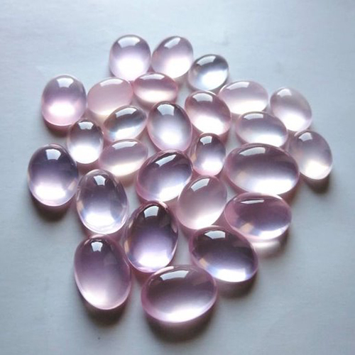 Natural Stone Rose Quartz Oval Cabochon 3X2mm