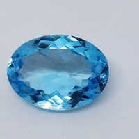 Gemstone Natural Loose Faceted Sky Blue Topaz for Ring