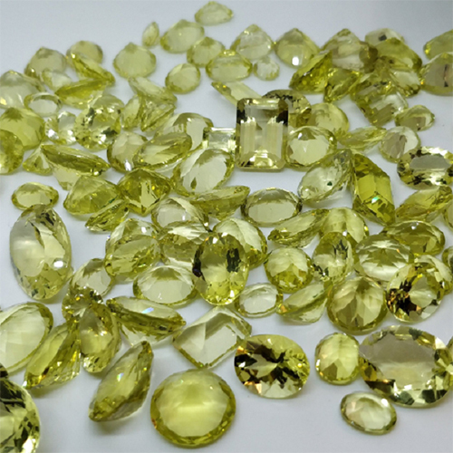 Lemon Quartz Multi shape Stone