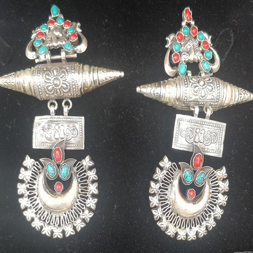 Trendy 925 Sterling Silver Heavy Earrings