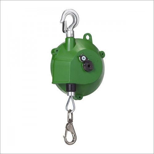 Industrial Spring Balancer - Carbon Steel, 50-500 Kg Capacity, Green Finish | Durable, Easy to Operate, Strong