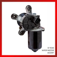 Aluminum Polished Surface Wiper Motor - Finish: Smooth