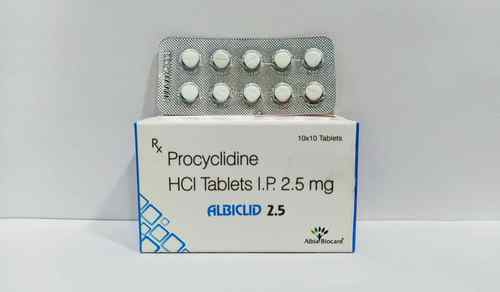 Procyclidine Hydrochloride Tablets Store At Cool And Dry Place.