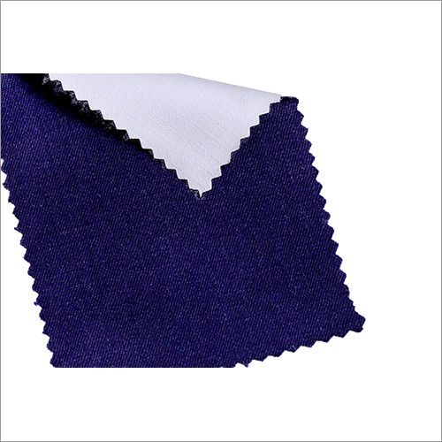 Washable Dark Blue Laminated Fabrics