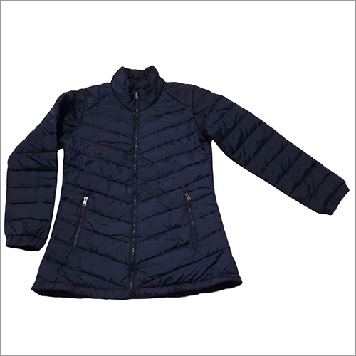 Ladies Full Sleeve Puffer Jacket