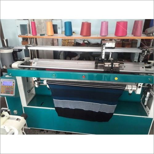 Semi Automatic Flat Knitting Machine