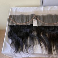 13x4 13x6 Hd Thin Lace Frontal Virgin Indian Human Hair
