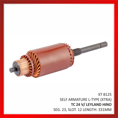 Self Armature L-Type (Extra) For Ashok Leyland Hino 24V