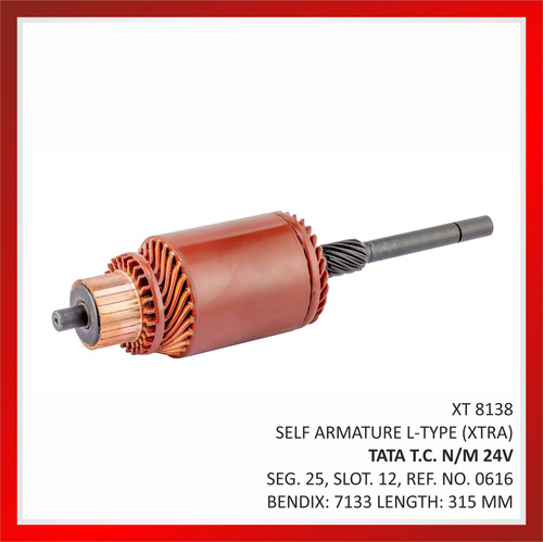 Rust Proof Copper Winding Self Armature L-Type (Extra)