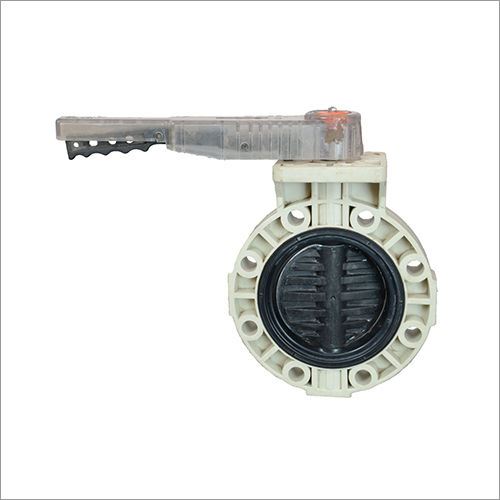 Pp Butterfly Valve Lever Operated