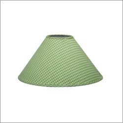 Cotton Check Lamp Shade