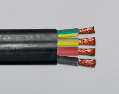 PVC Flat Submersible Drop Cables Without Ground