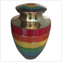 Multicolor Rambo Brass Urns