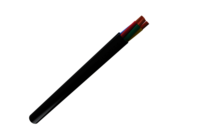 Cables de gota sumergibles redondos de la base del PVC 3 y 4